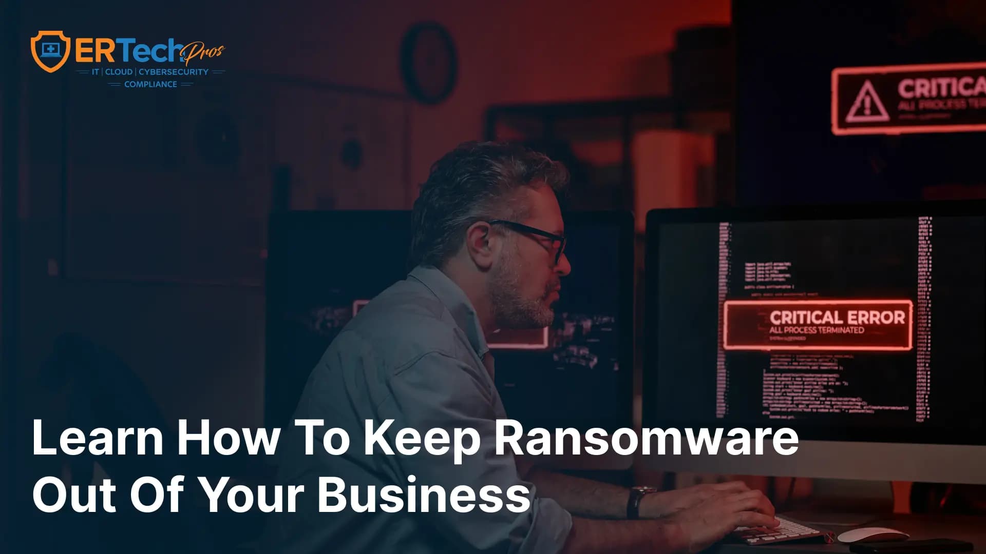 IT security team developing a ransomware recovery plan with backup, endpoint, network, and identity security controls.
