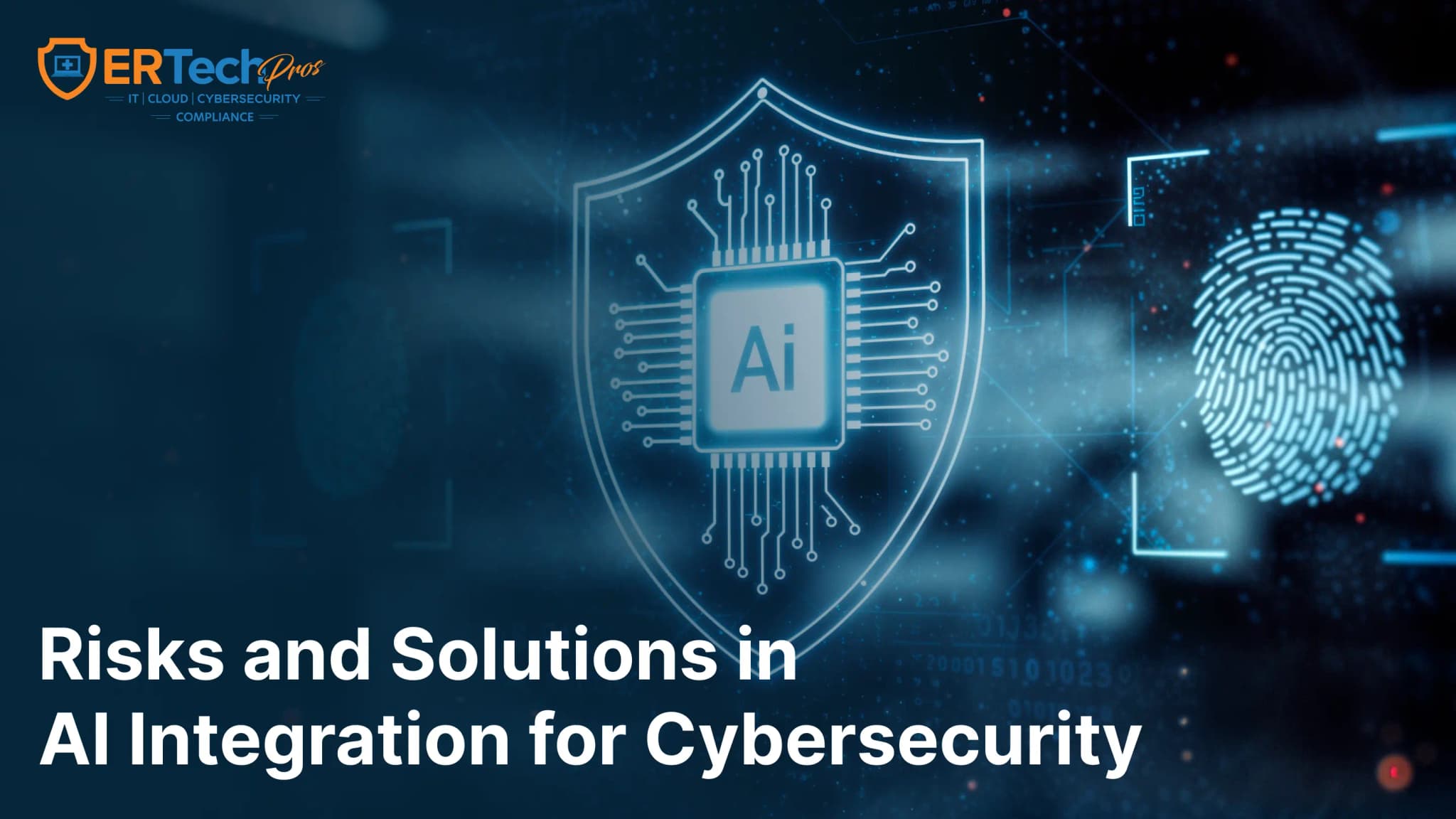 AI-powered cybersecurity system detecting cyber threats