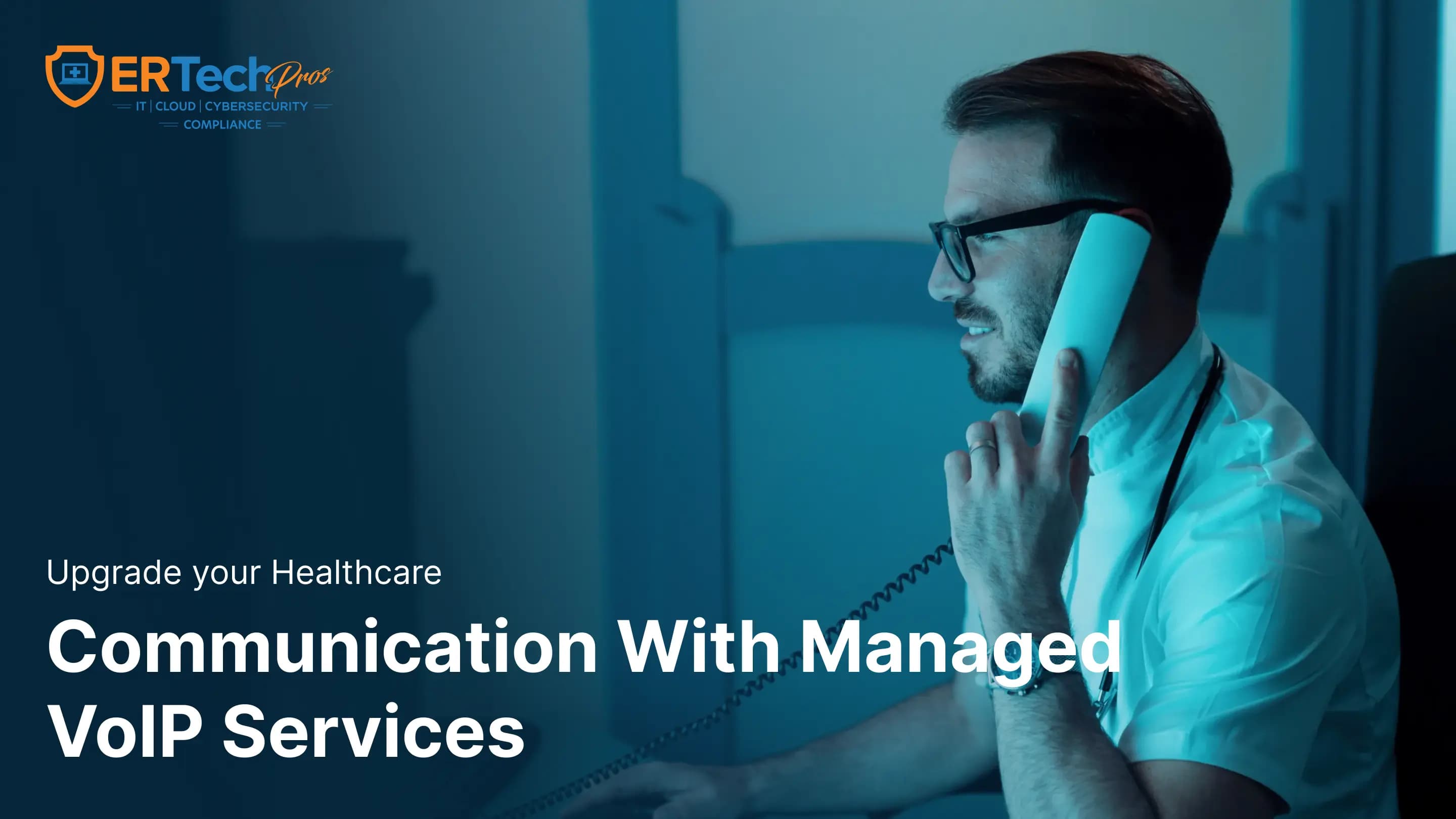 With VoIP services by ER Tech Pros, providers can communicate and coordinate with other specialists conveniently.